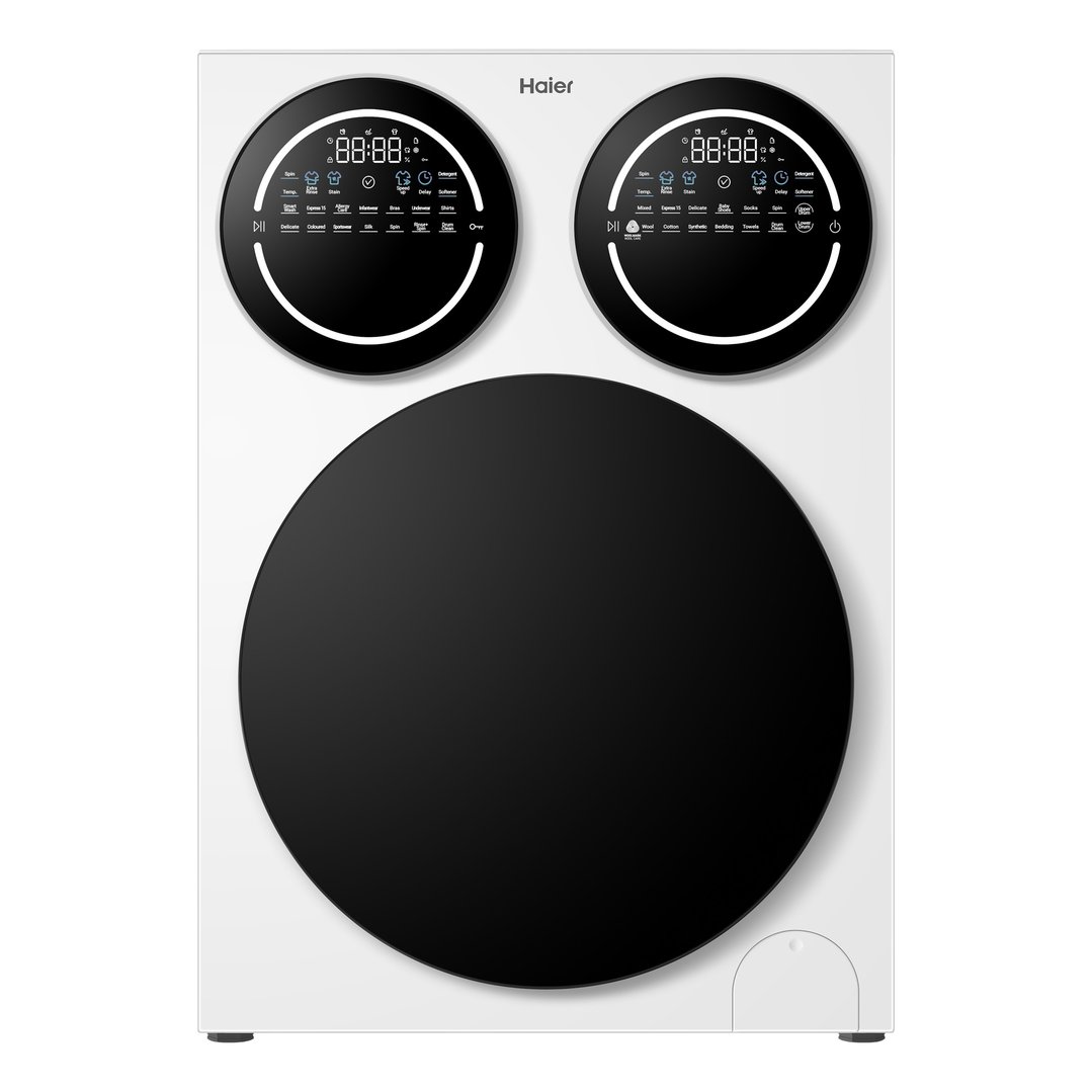 Haier White 9KG 3XMULTIWASH ANTIBAC HTDWF90CTW1