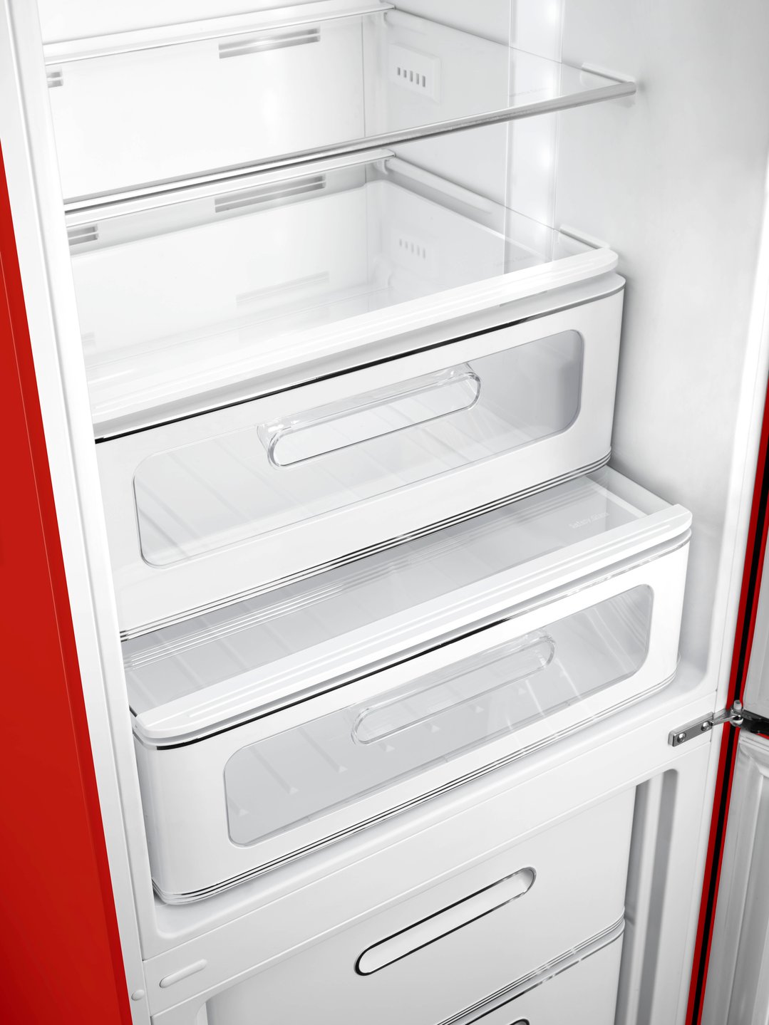 Smeg FAB 32 50’S Style Retro Refrigerator, Right Hand - Red FAB32RRD5AU