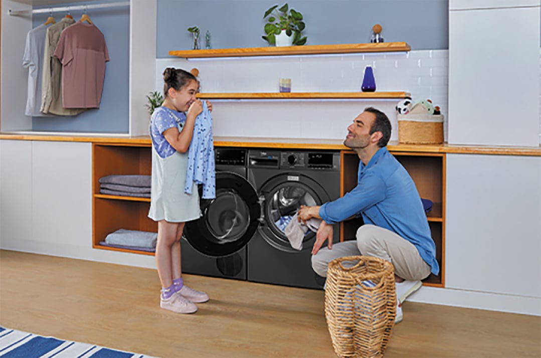 Beko 9kg Autodose Front Load Washing Machine BFLB904ADG