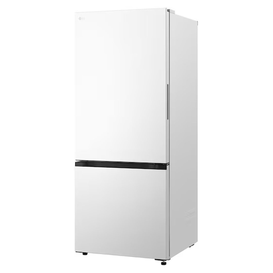 LG 436L Bottom Mount Fridge - Matte White GB-B400MW