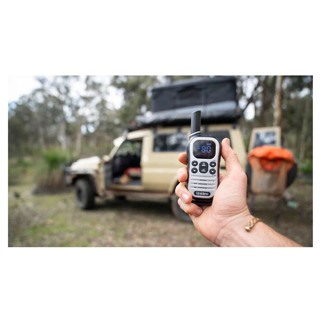 Uniden 1 Watt UHF Radio with Voice Scramble / USB-C Charging UH610-2MAX