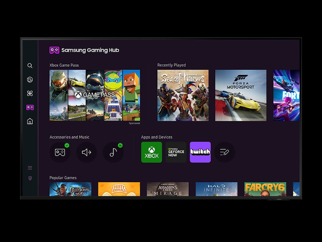 Samsung 98" DU9000 Crystal UHD 4K Smart TV (2024) UA98DU9000WXXY
