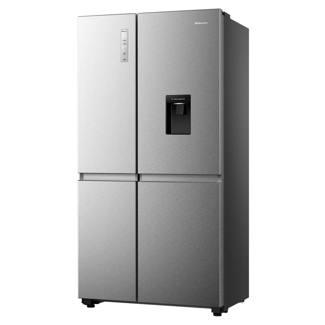 Hisense 649L PureFlat Side by Side Fridge, Silver HRSBS649SW