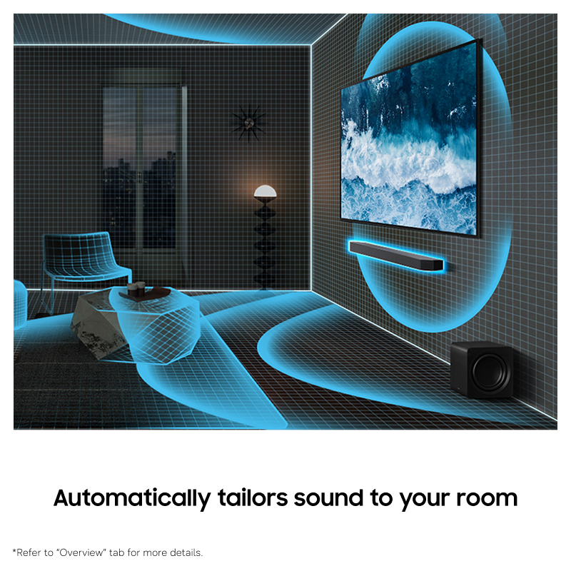 Samsung Q-series Soundbar HW-Q930H 9.1.4 ch Subwoofer & Rear (2026) HW-Q930H/XY