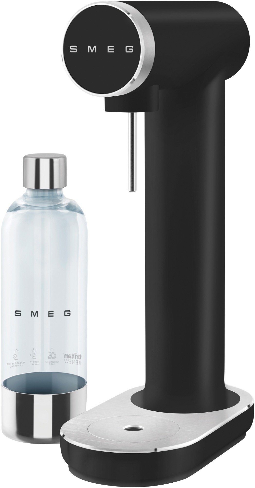 Smeg Soda Maker - Matte Black SKC01BLMAU