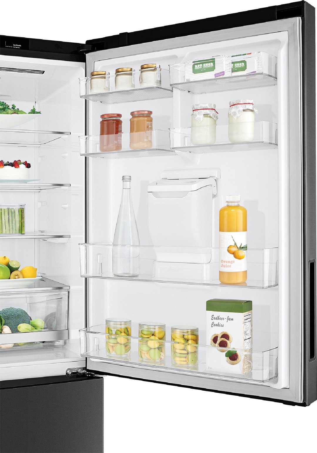 LG 420L Bottom Mount Fridge GBW455MBL
