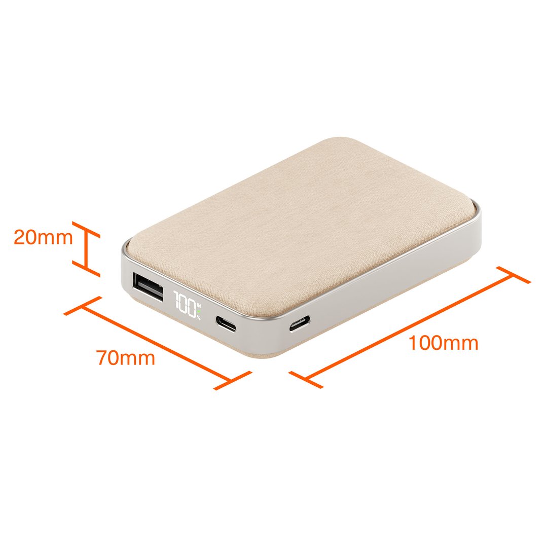 Cygnett ChargePro CCC Power Bank 10K - Champagne CY5179PBCHE