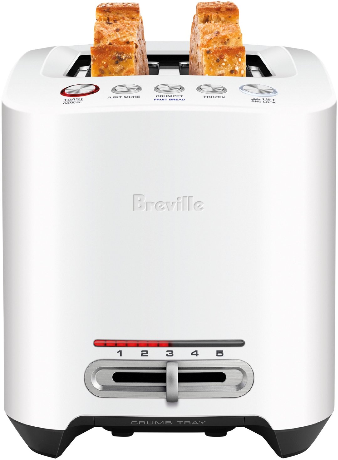 Breville the Smart Toast® 4 Slice Long Slot - Sea Salt BTA830SST4IAN1