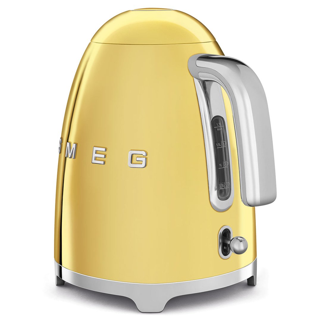 Smeg 50's Retro Style Electric Kettle - Gold KLF03GOAU