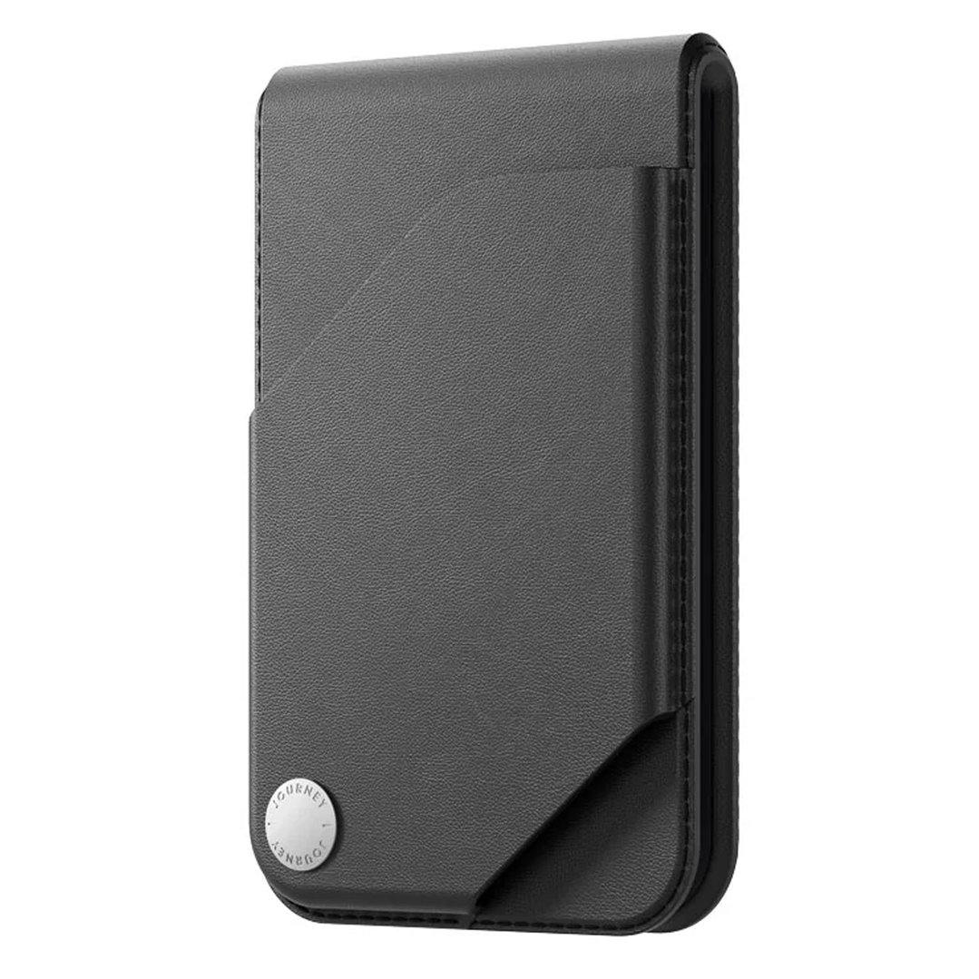 Journey LOC8 VERSA Money Clip MagSafe Finder Wallet and Stand - Black JSSMPB5BK