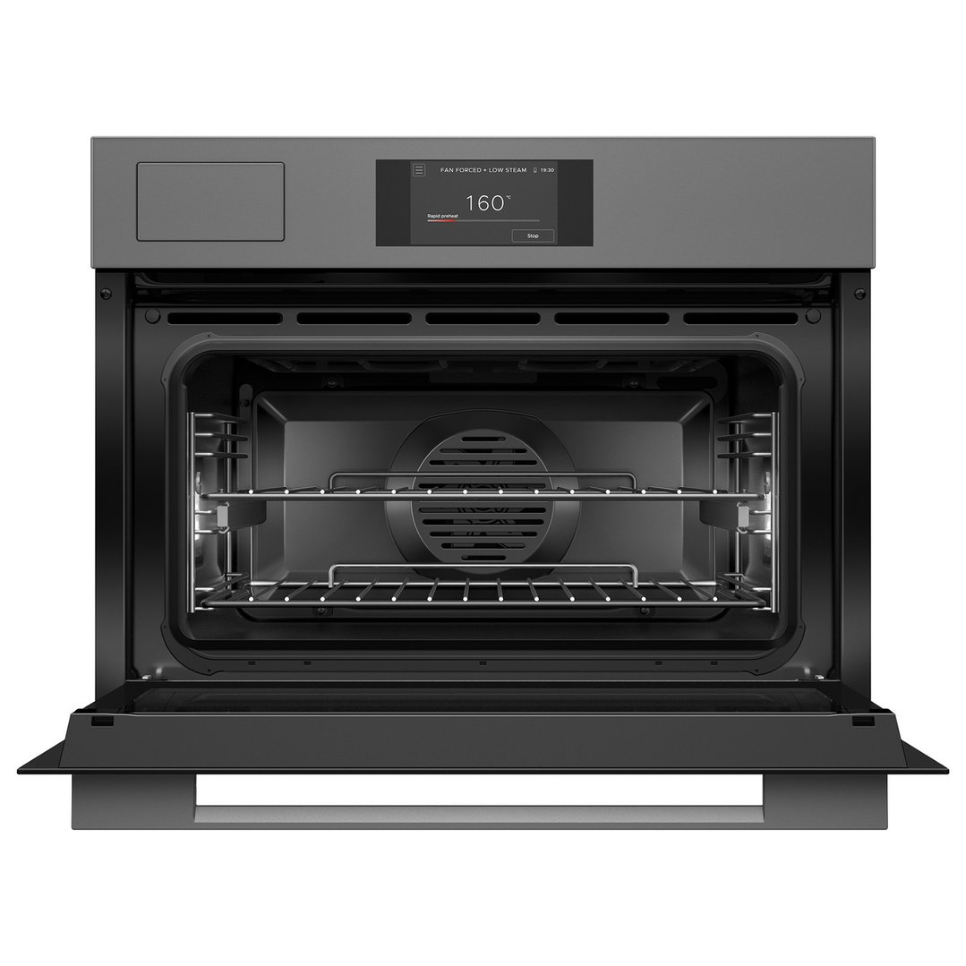 Fisher & Paykel 60cm Minimal Compact Combi-Steam Oven, Grey OS60NAMVTG5