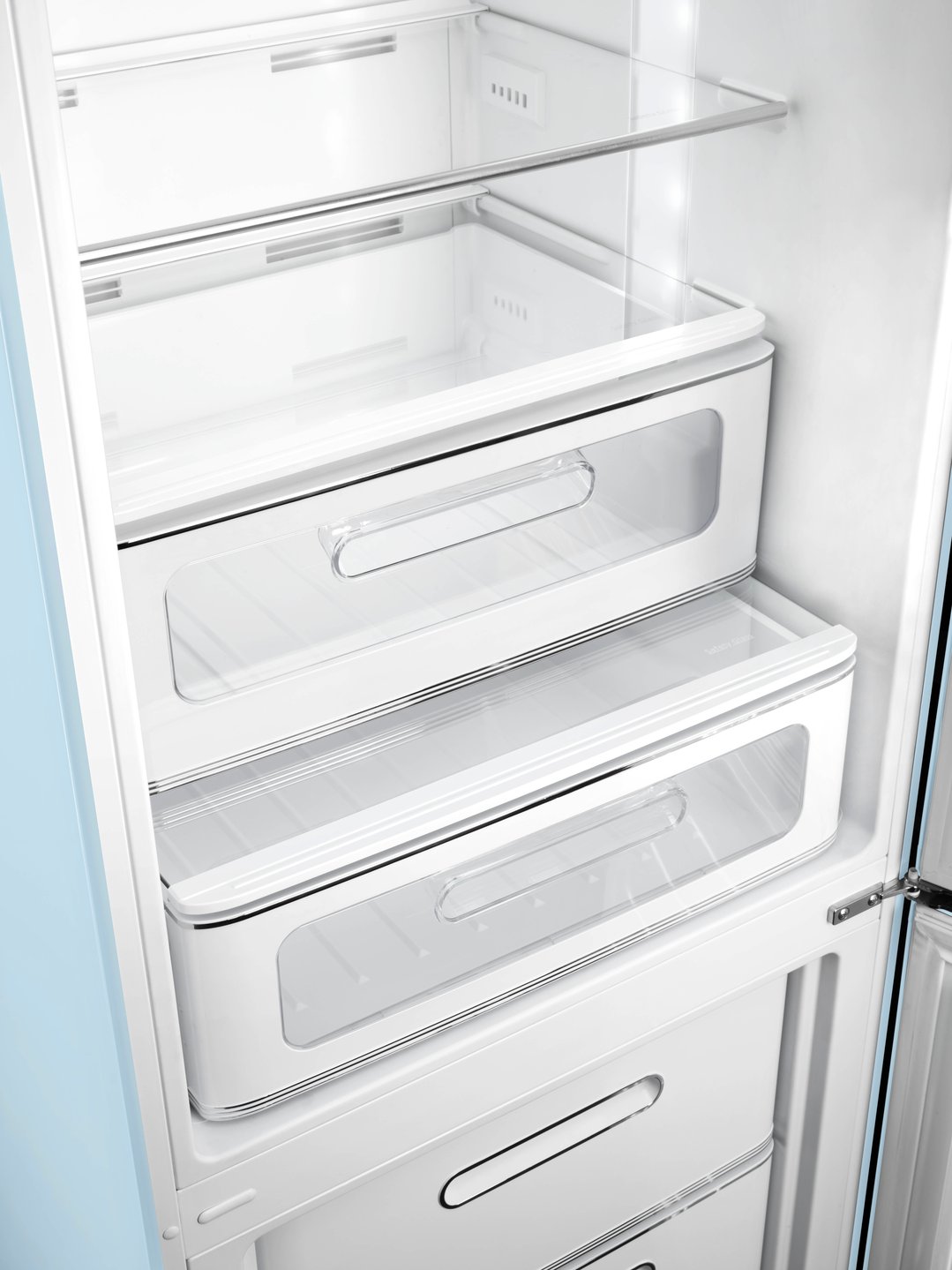 Smeg FAB 32 50’S Style Retro Refrigerator, Right Hand - Pastel Blue FAB32RPB5AU