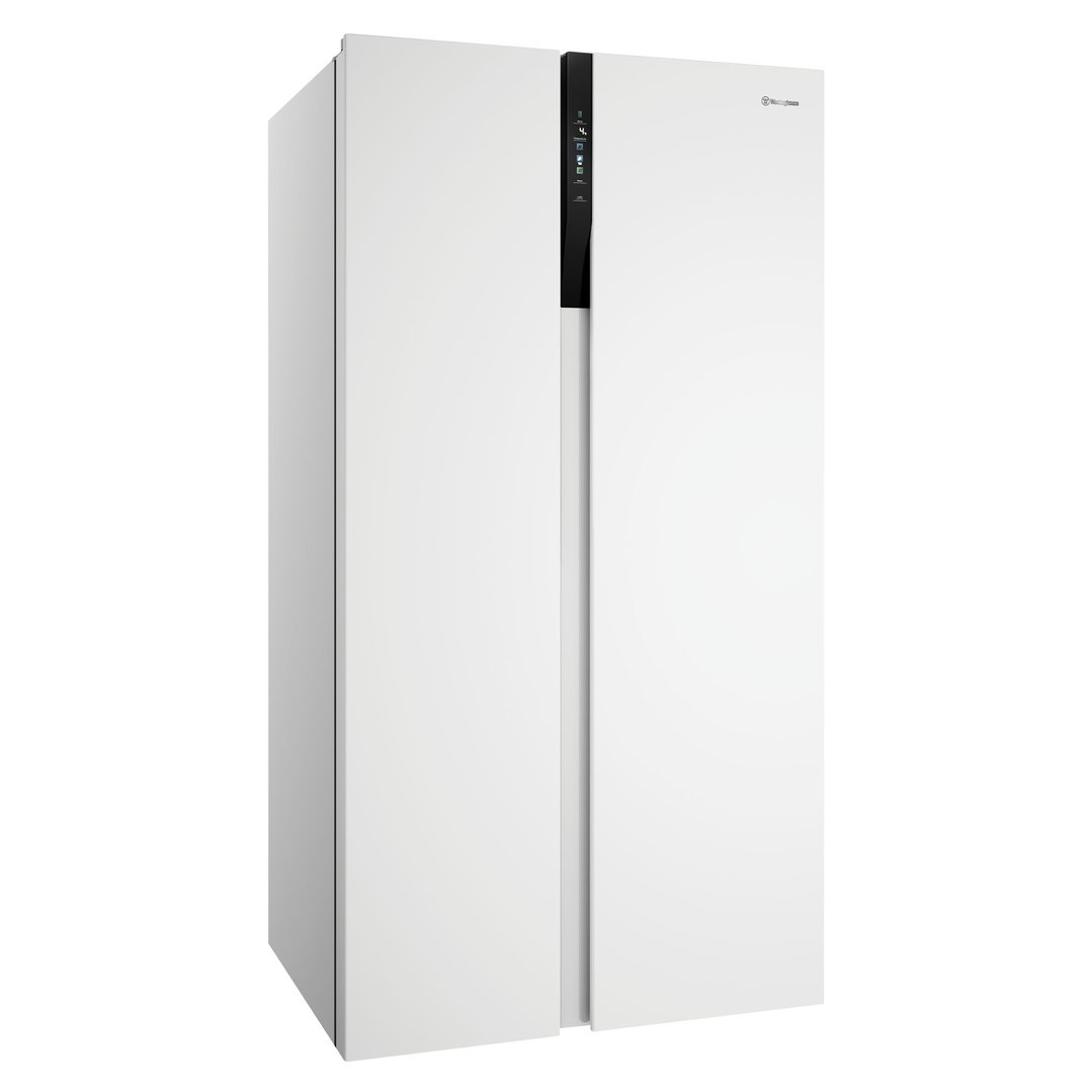 Westinghouse 624L Side by Side Fridge, White WSE6200WB