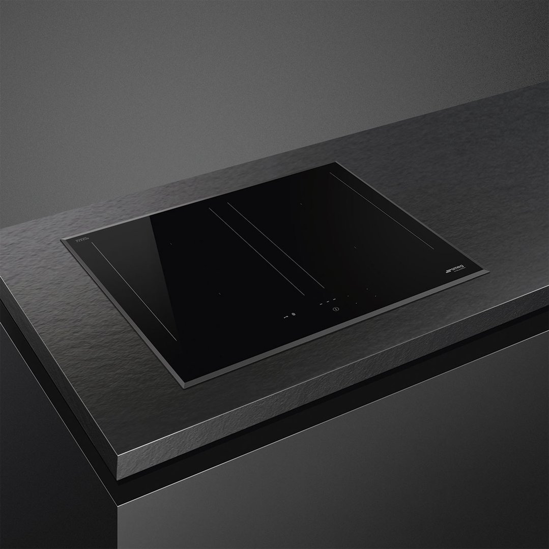 Smeg 60cm Black Induction Hob SAI3644B