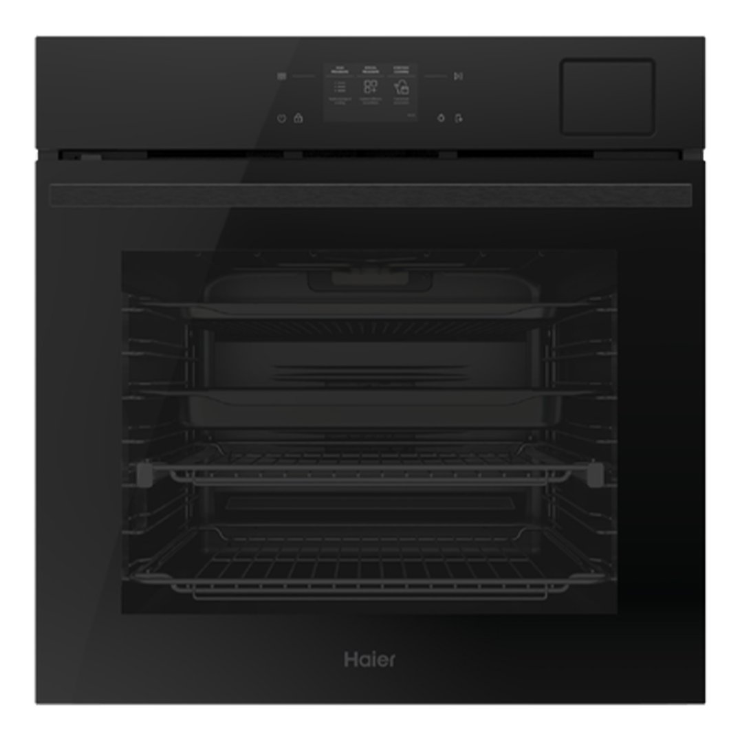 Haier 60cm 500 Series Built-in Oven, 25 Function, TFT Touchscreen, Pyrolytic HWO60S25TTPB5