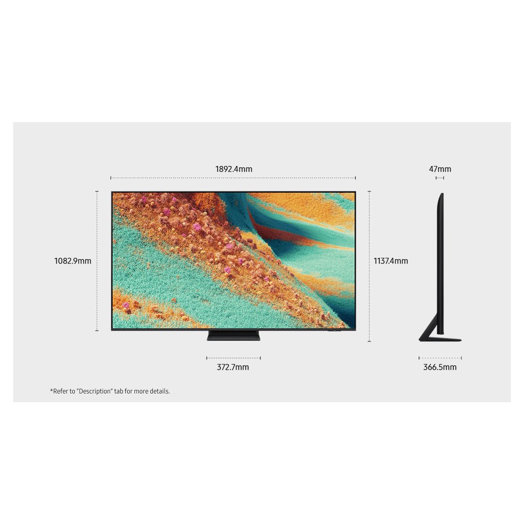 Samsung 85" QN85F NeoQLED 4K MiniLED Smart AI TV 2025 QA85QN85FAWXXY
