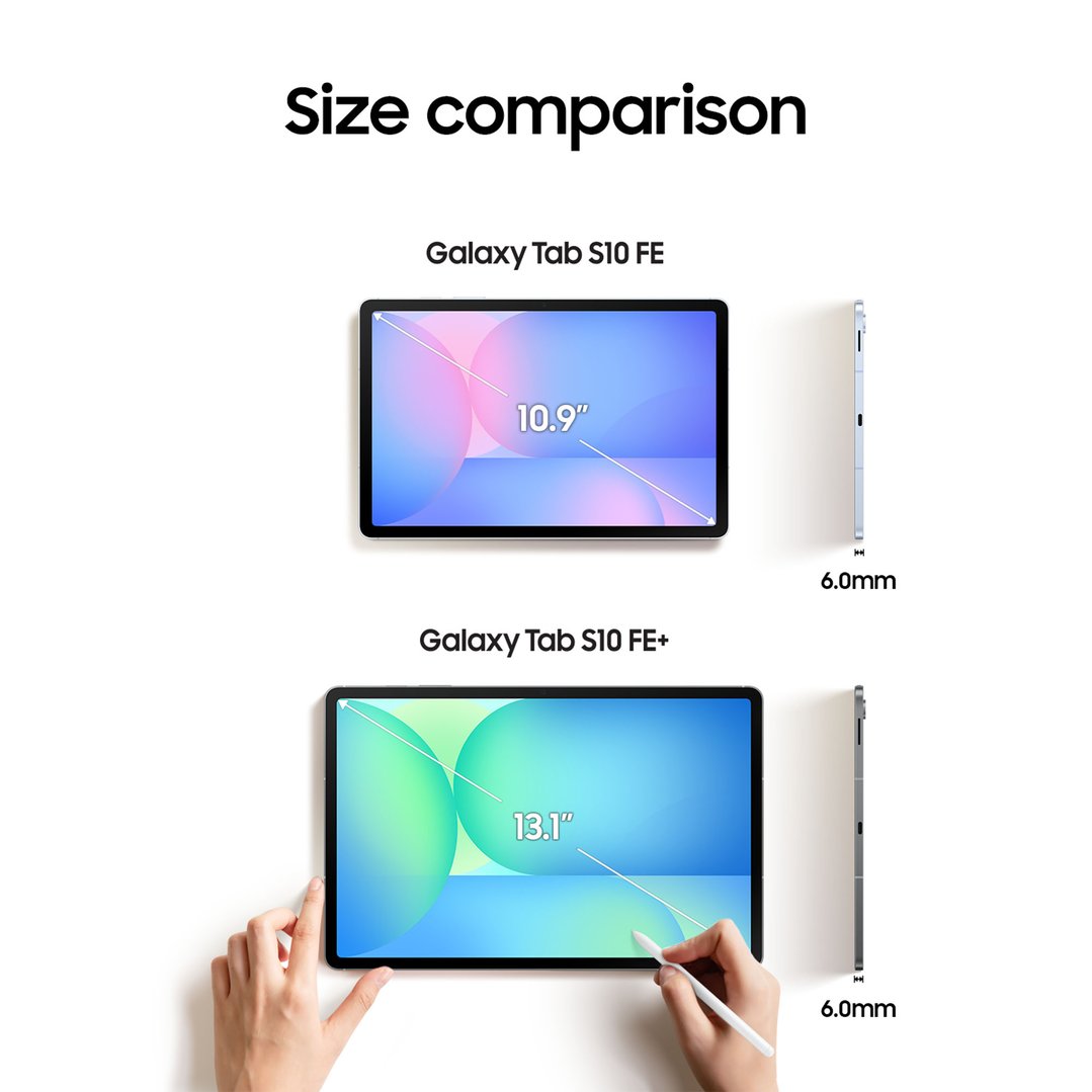 Samsung Tab S10 FE+ 5G 8GB/ 128GB Grey SM-X626BZAAATS