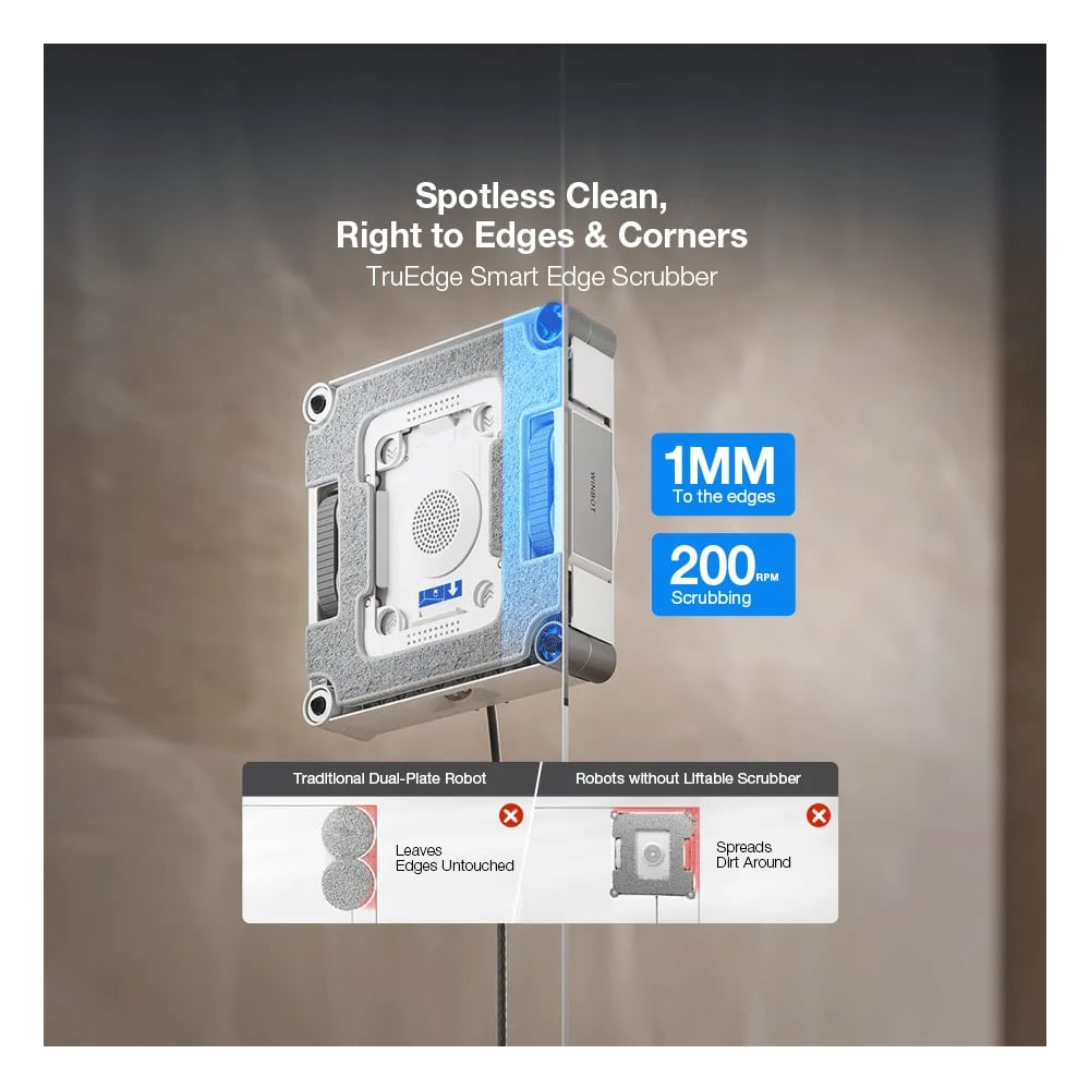 Ecovacs WINBOT W3 OMNI Window Cleaning Robot WINBOT-W3-OMNI