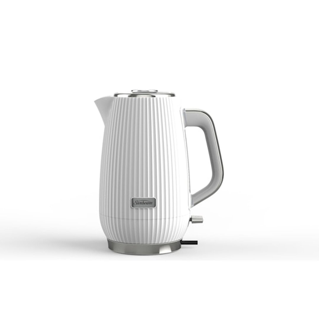 Sunbeam Radiance Collection 1.7L Kettle and 4-Slice Toaster Set White PUP3500WH