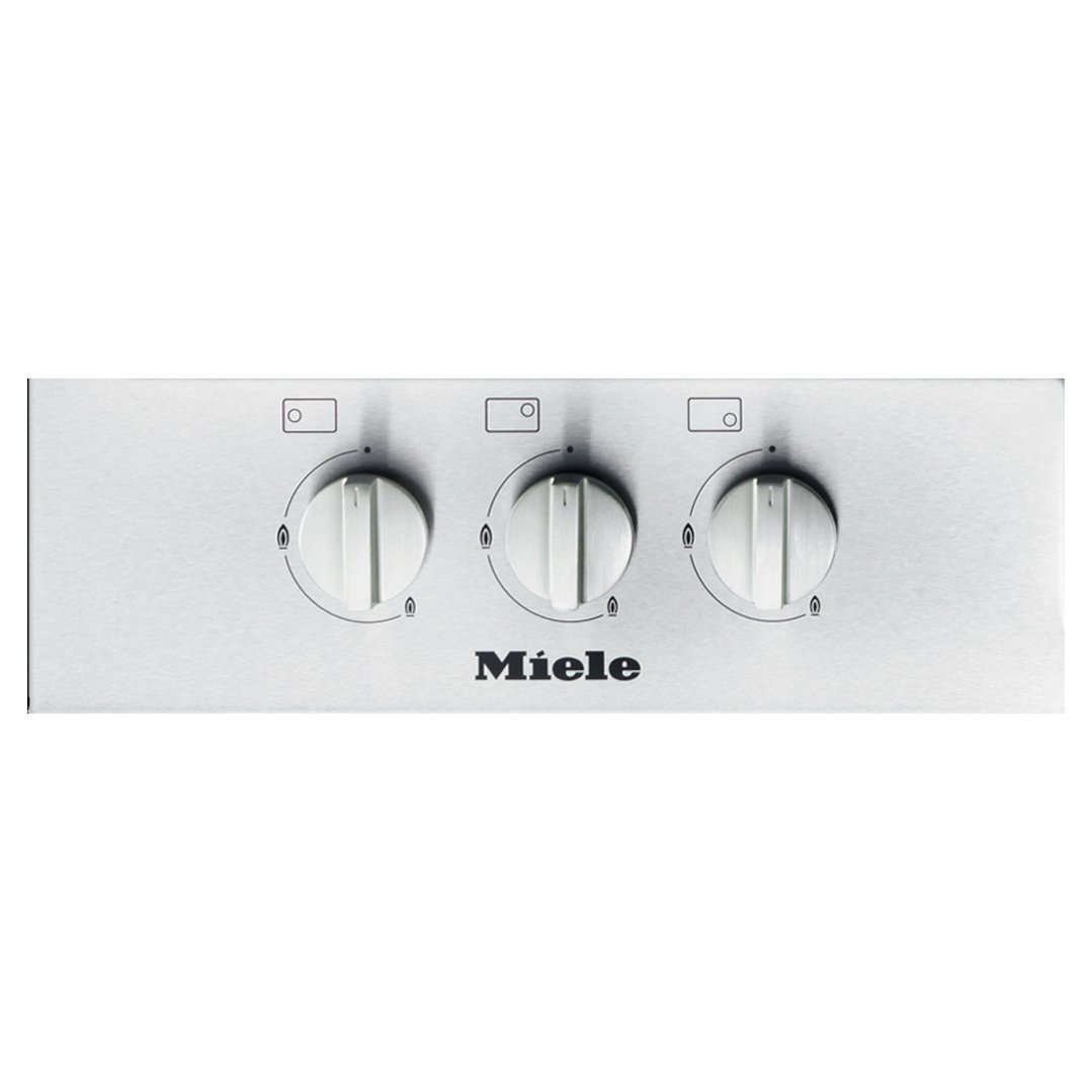 Miele 60cm 3 Burner Gas Cooktop Stainless Steel KM2312G