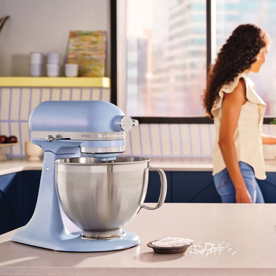 Kitchenaid KSM195 Artisan Stand Mixer Blue Salt 5KSM195PSAOA