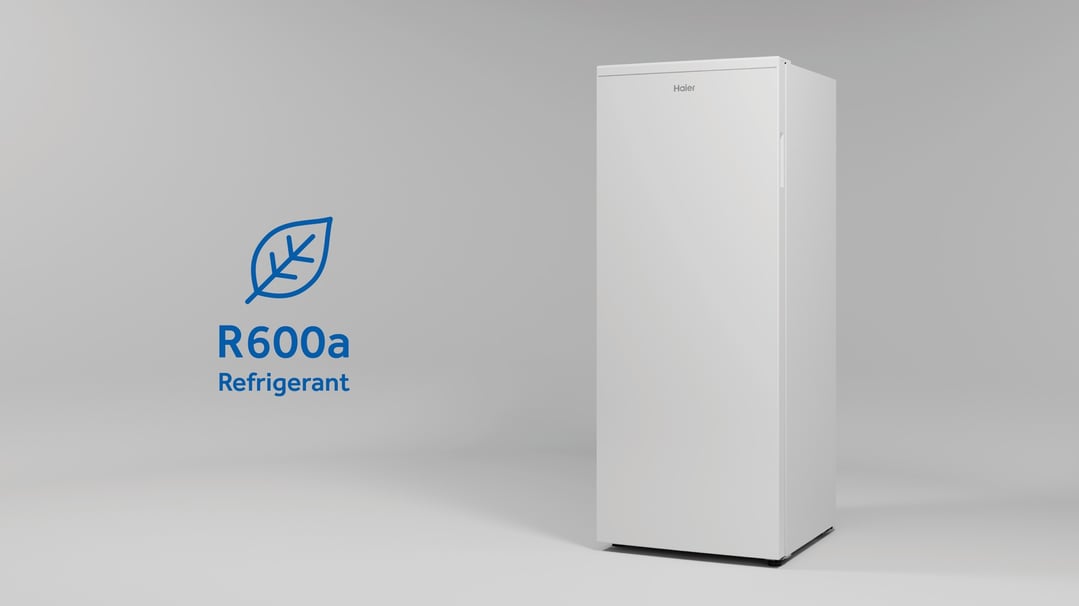Haier 223L 300 Series Vertical Refrigerator White HRF220VW