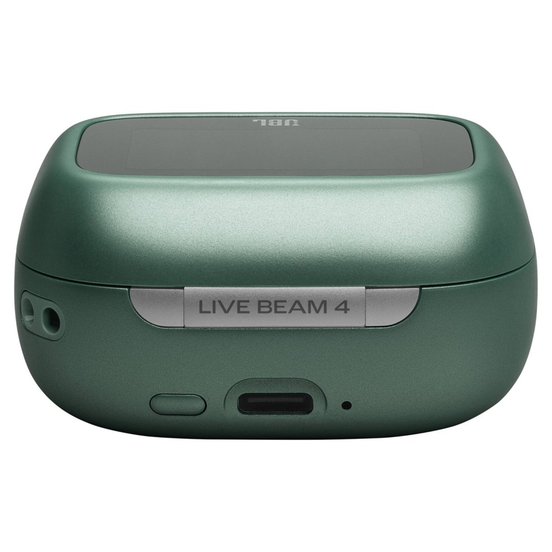 JBL Live Beam 4 True Wireless Noise Cancelling Earbuds - Green JBLLIVEBEAM4GRN