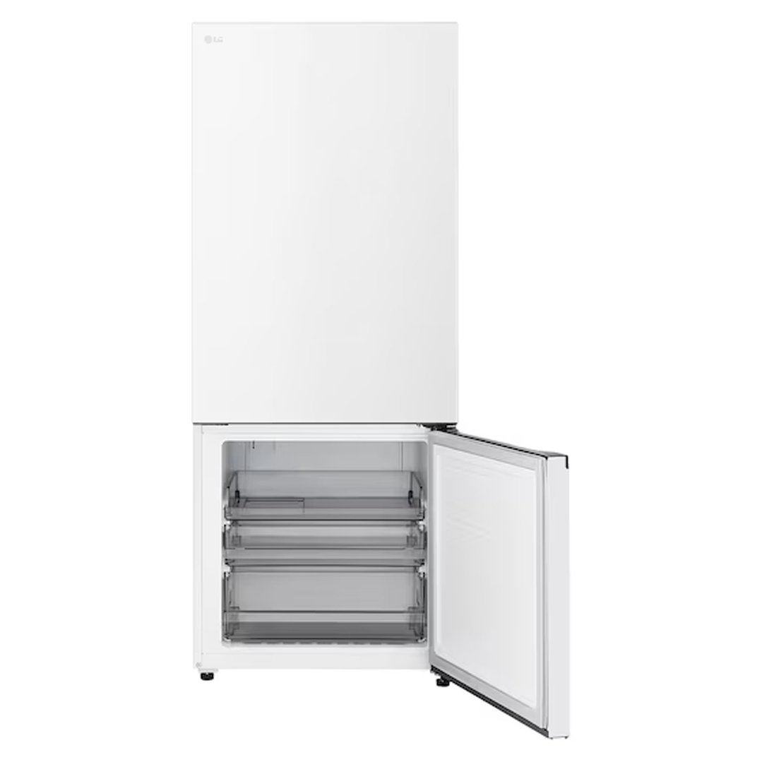 LG 436L Bottom Mount Fridge - Matte White GB-B400MW