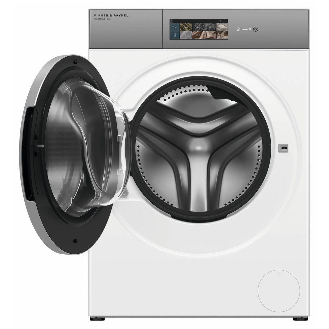 Fisher & Paykel 12kg Series 11 Contemporary Front Loader Washer - White WH1260H5