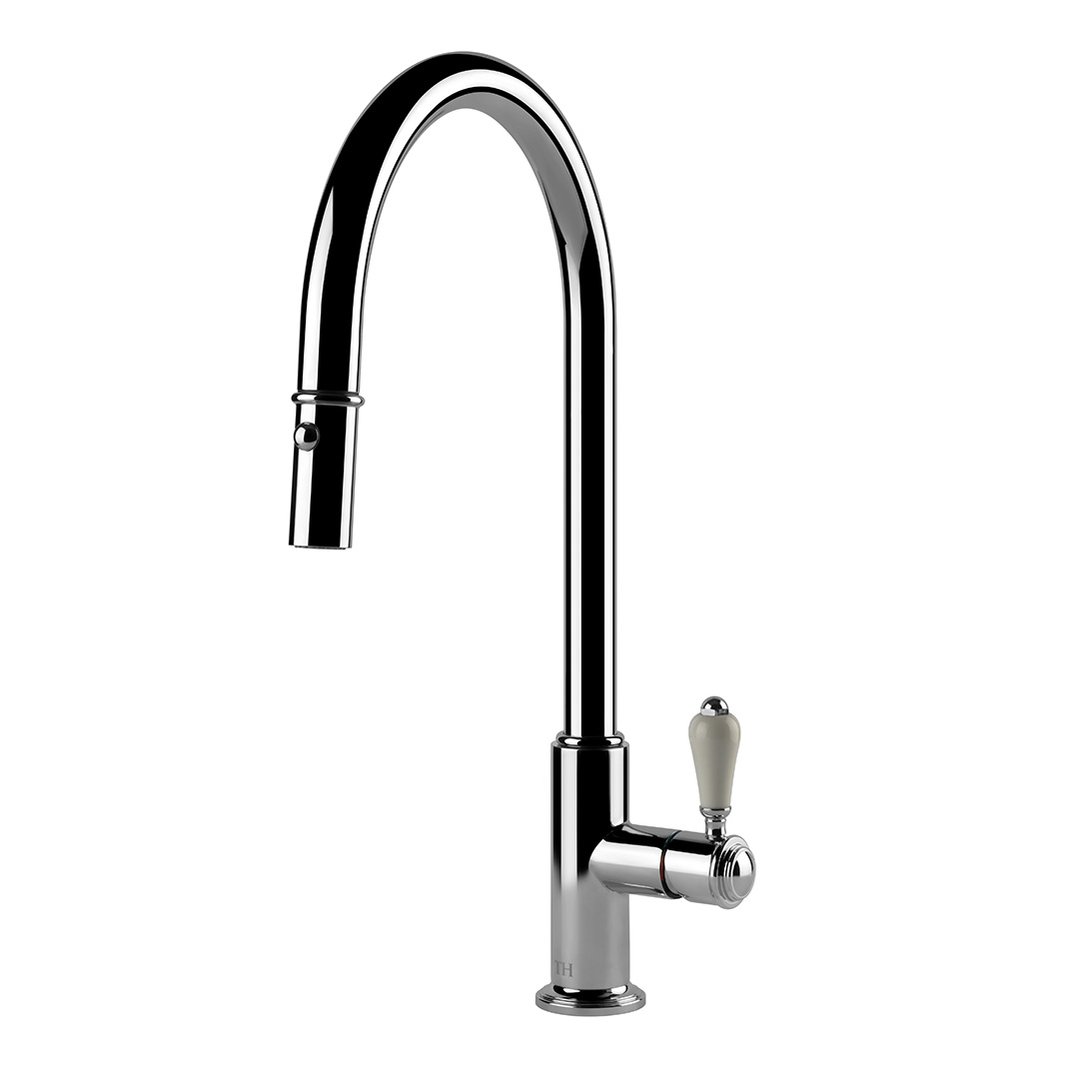 Turner Hastings Ludlow Pull Out Mixer Tap - Chrome LU107PM-CH