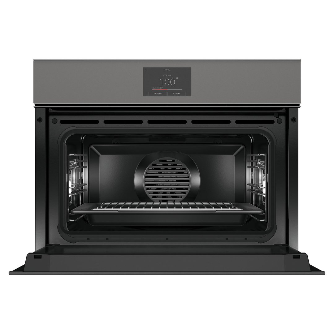 Fisher & Paykel 60cm Series 9 Minimal Handleless Compact Combi-Steam Oven OS60NMTNG1