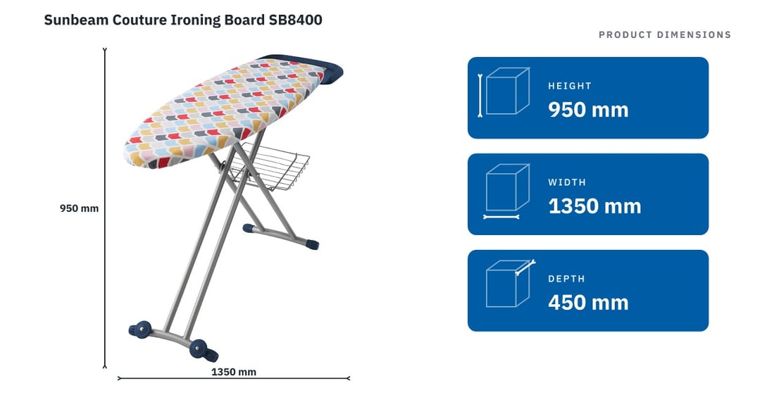 Sunbeam Couture Ironing Board SB8400