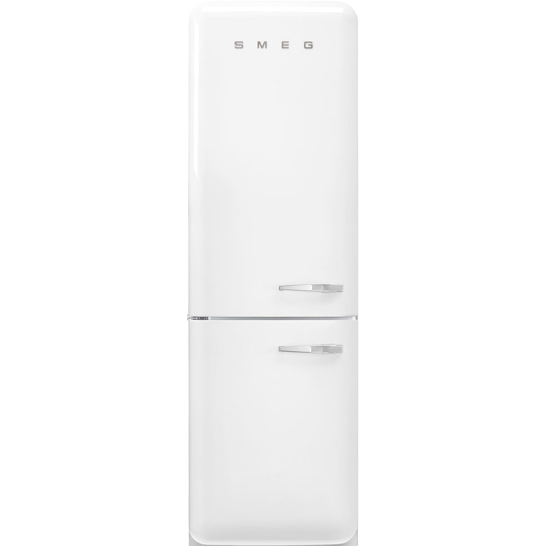 Smeg FAB 32 50’S Style Retro Refrigerator, Left Hand - White FAB32LWH5AU