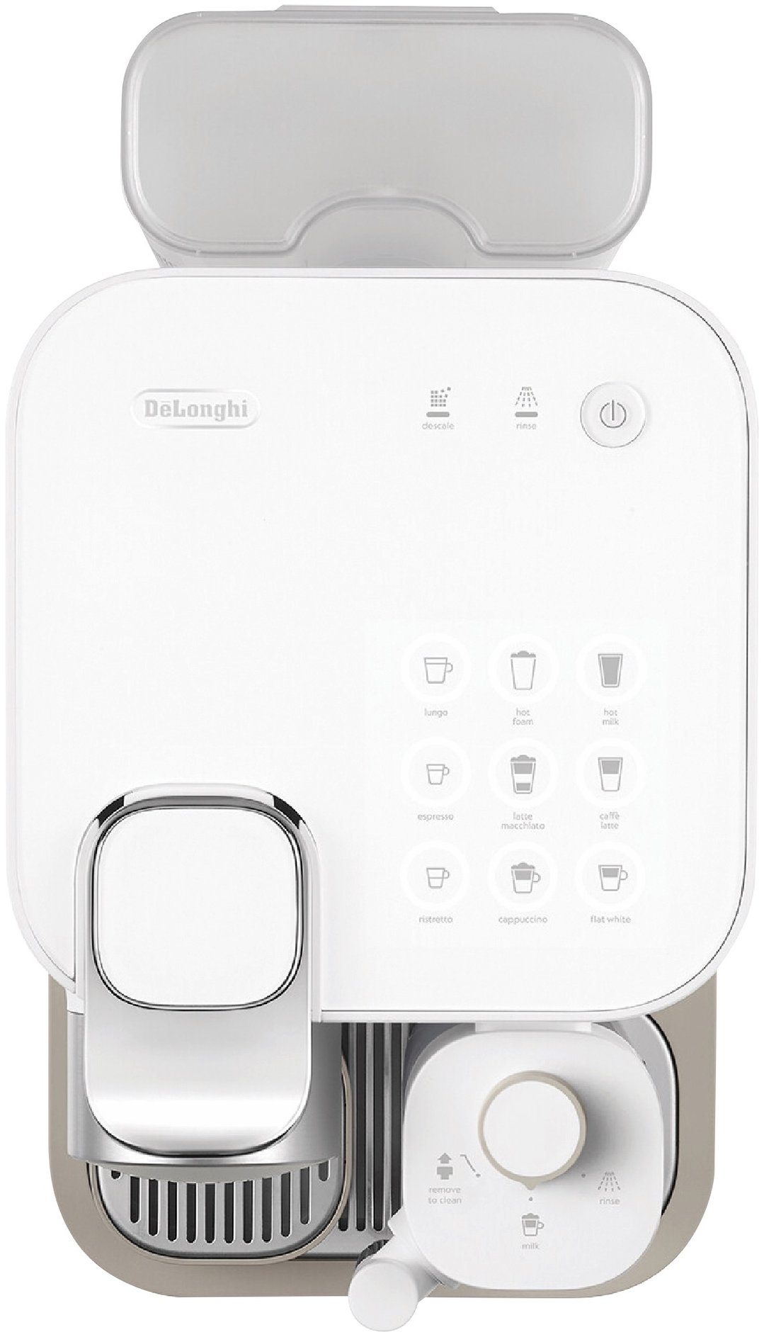 Delonghi Gran Lattissima Automatic Capsule Coffee Machine White EN640W