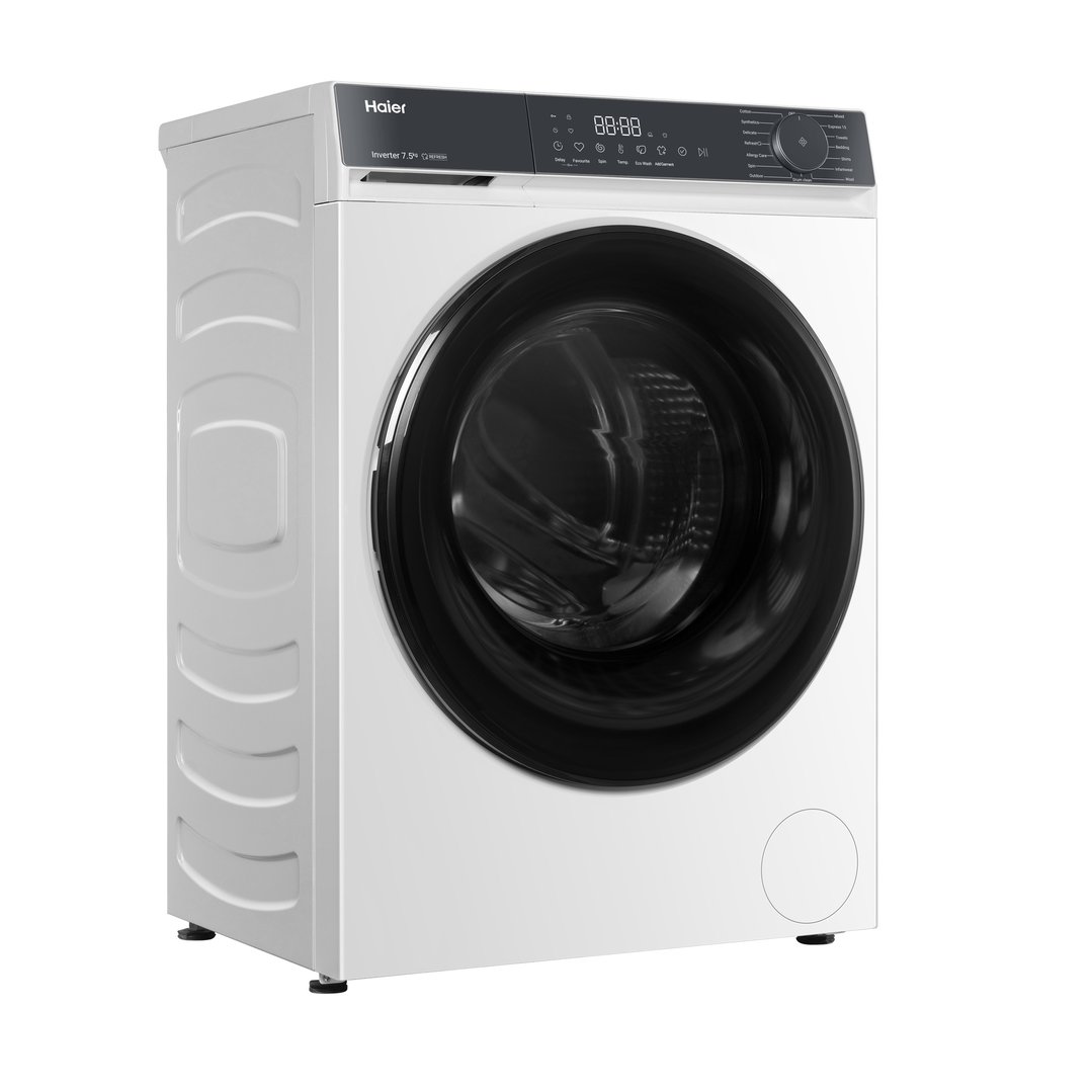 Haier 7.5kg 300 Series Front Load Washing Machine - White HWF75KW1