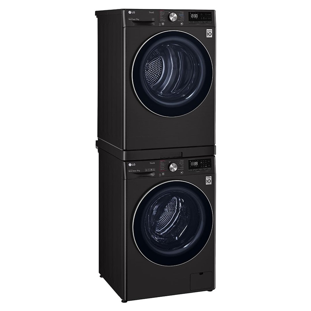 LG Black Washing Machine Stacking Kit STKIT-BK
