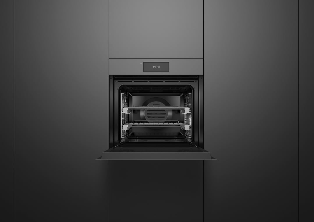 Fisher & Paykel 60cm Minimal Handleless Combi-Steam Oven, Grey OS60SAMHUNG5