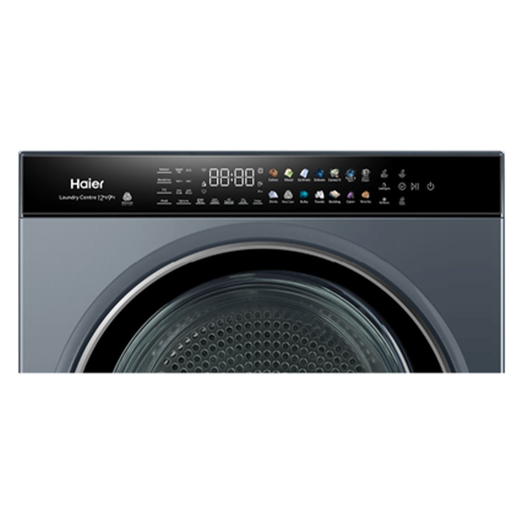 Haier 12kg + 9kg 600 Series Laundry Centre Washer Heat Pump Dryer Combo HLC1290CTB2