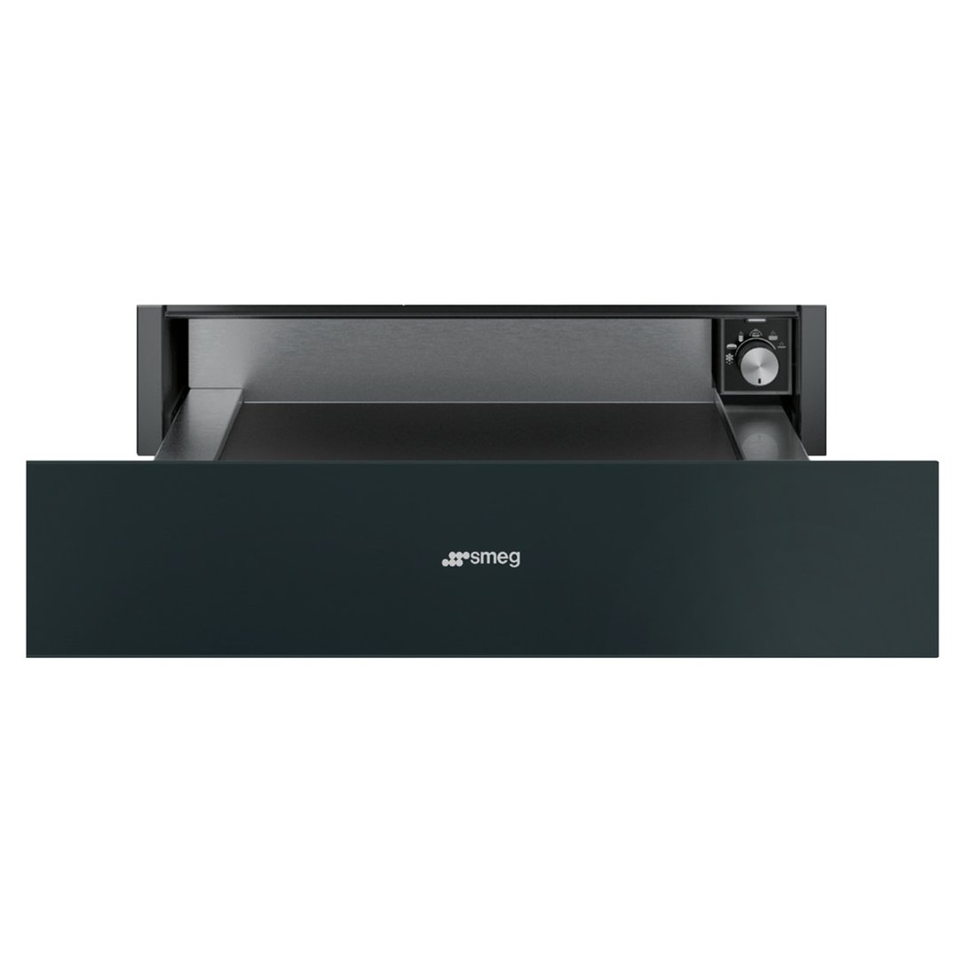 Smeg 60cm Classic Warming Drawer Matte Black CPRA315MB