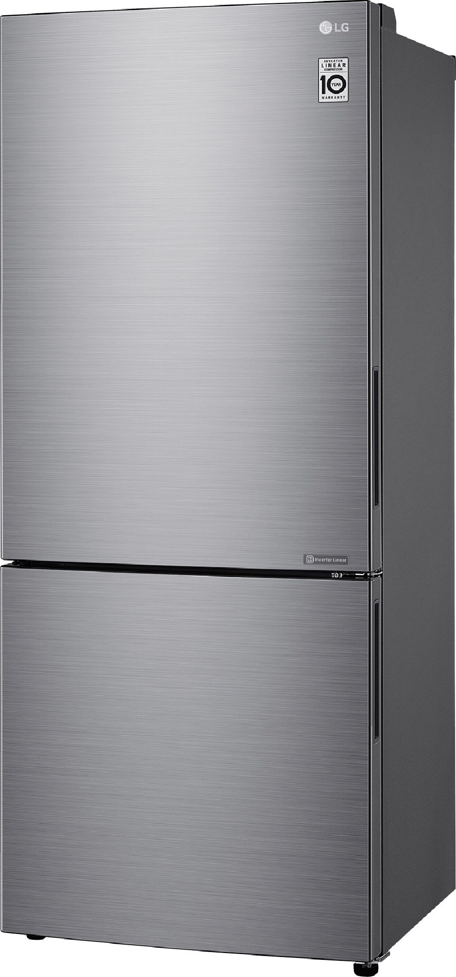 LG 420L Bottom Mount Fridge Platinum GB455PL
