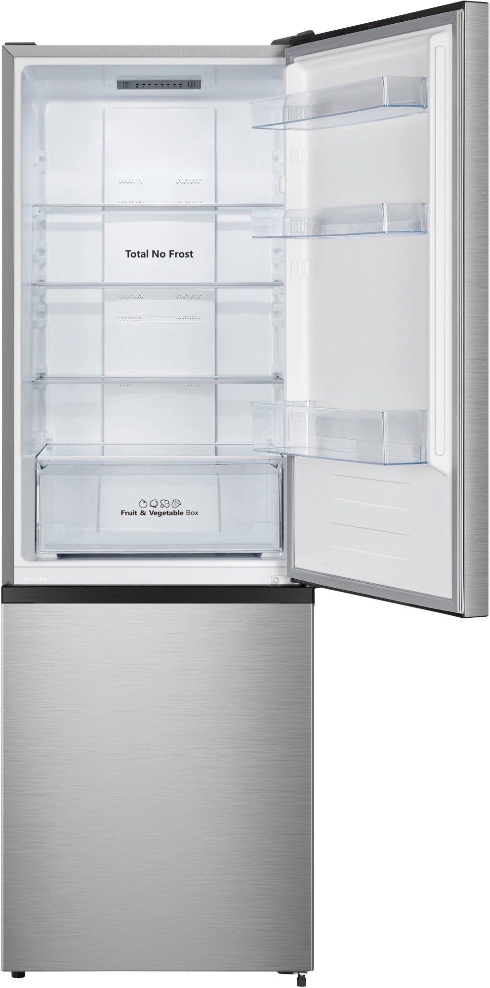 Hisense 292L Bottom Mount Fridge Stainless HRBM292S
