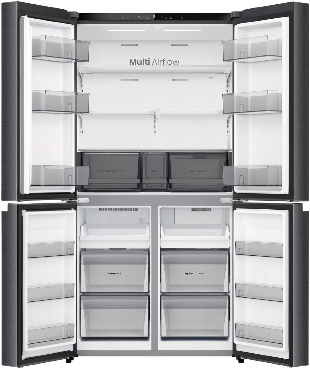 Hisense 647L PureFlex French Door - Dark Stainless Steel HRCD640TB