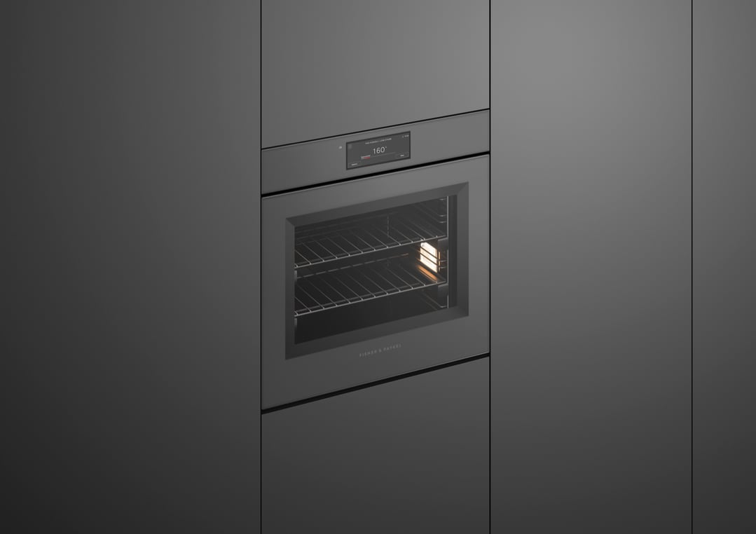 Fisher & Paykel 60cm Minimal Handleless Combi-Steam Oven, Grey OS60SAMHUNG5