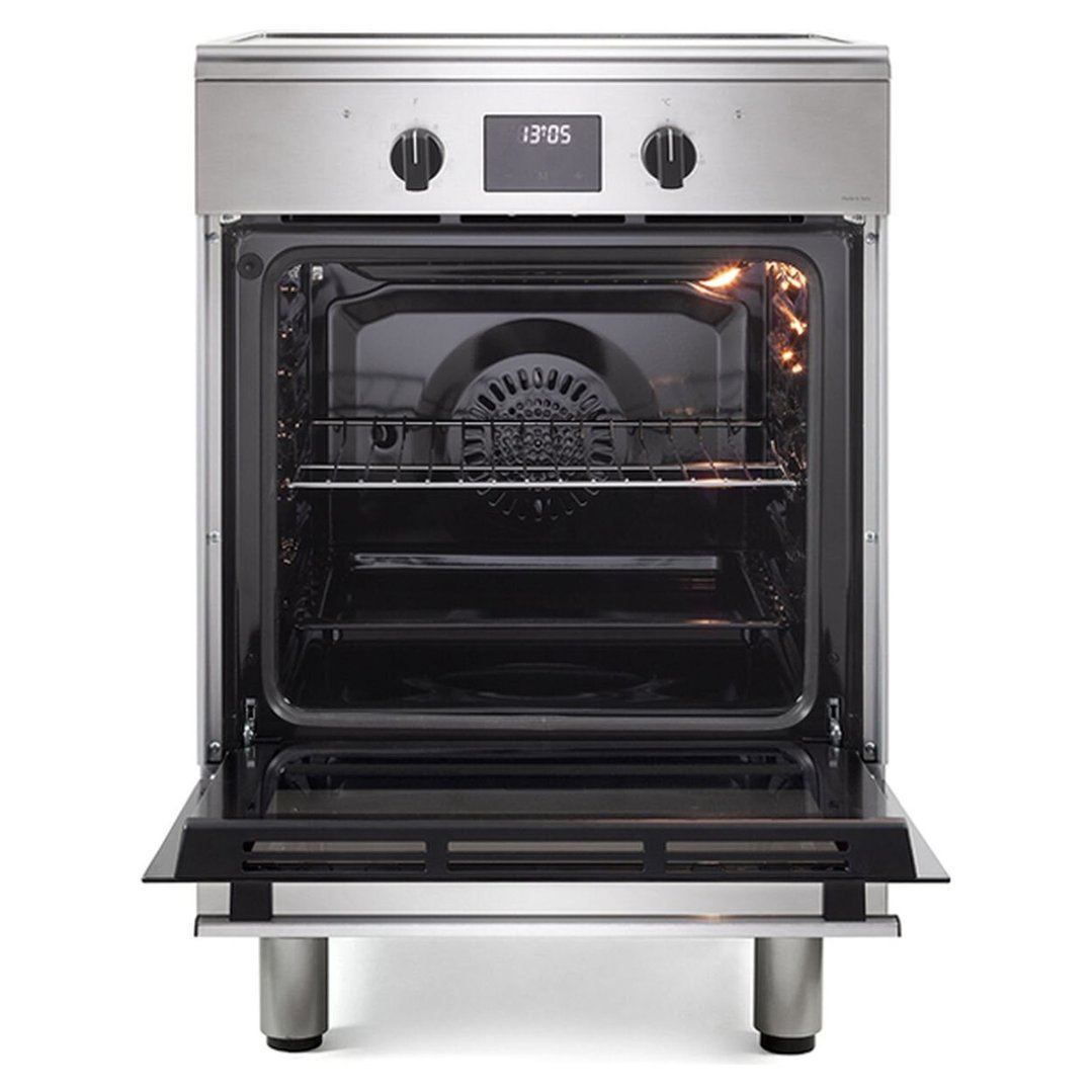 Delonghi 60cm Freestanding Induction Cooker - Stainless Steel DMX64INLTC2