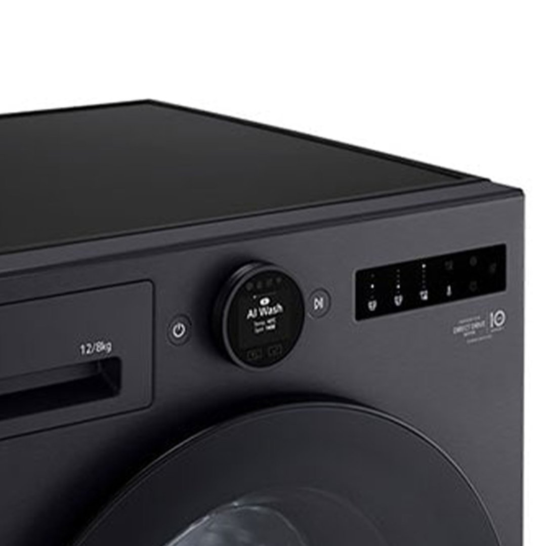 LG 12/8kg Series 10 Washer Dryer Combo - ezDispense - Matte Black WXC10-1412MB