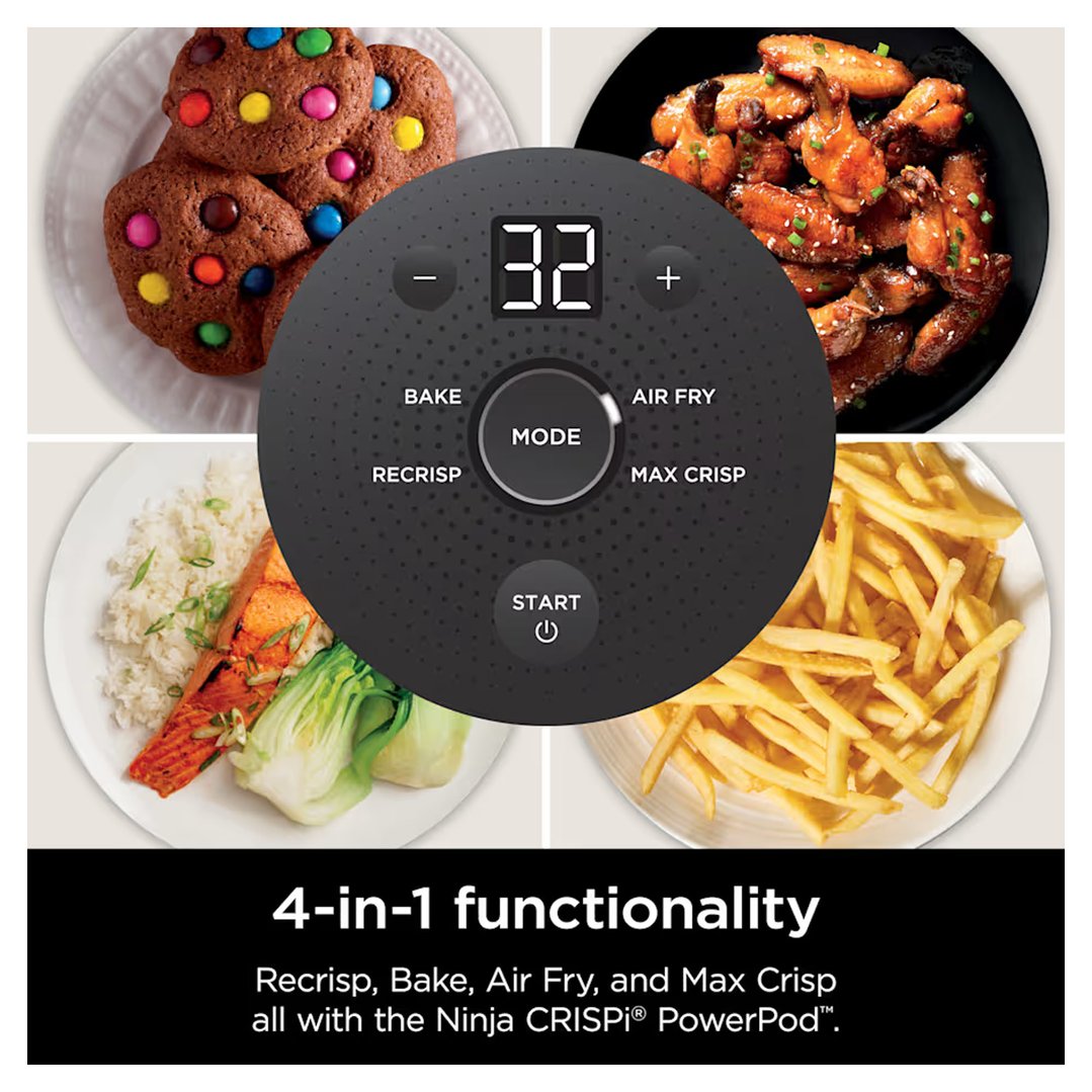 Ninja Crispi™ 4-in-1 Portable Glass Air Fryer Stone FN101ST