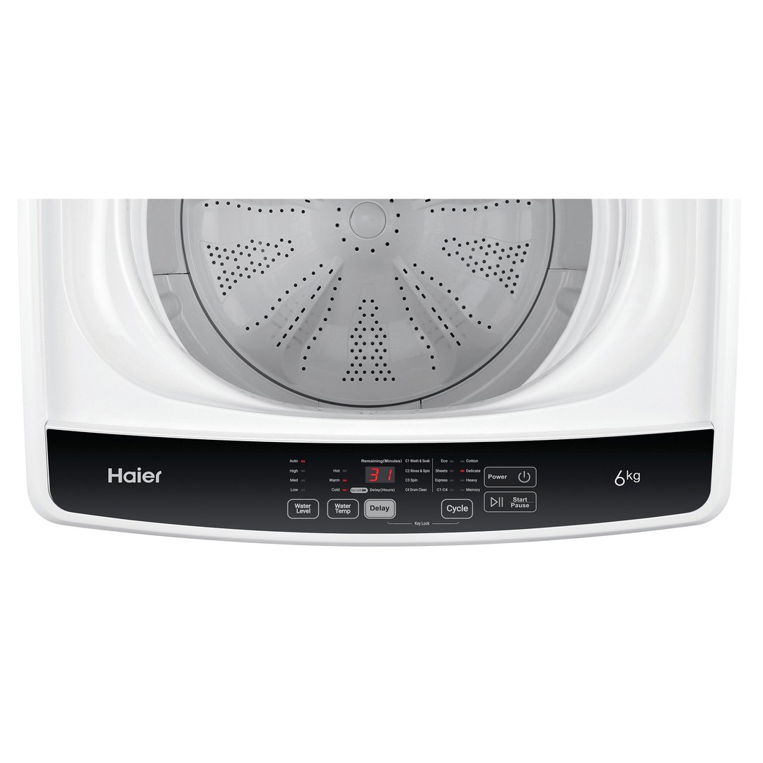 Haier Top Loader Washing Machine, 6kg HWT60AA1