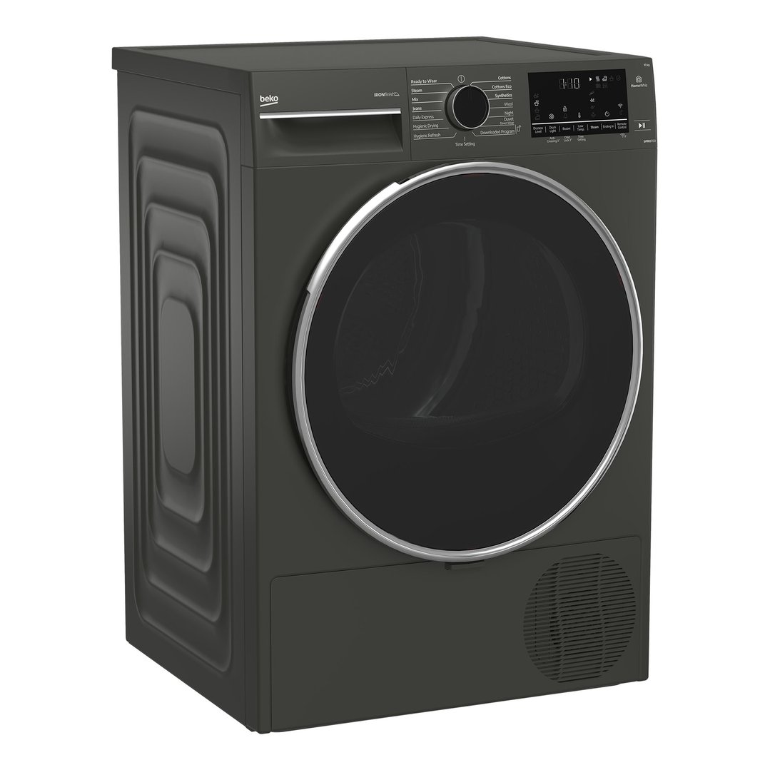 Beko 10kg Heat Pump Dryer with Steam Graphite BDPB103SG