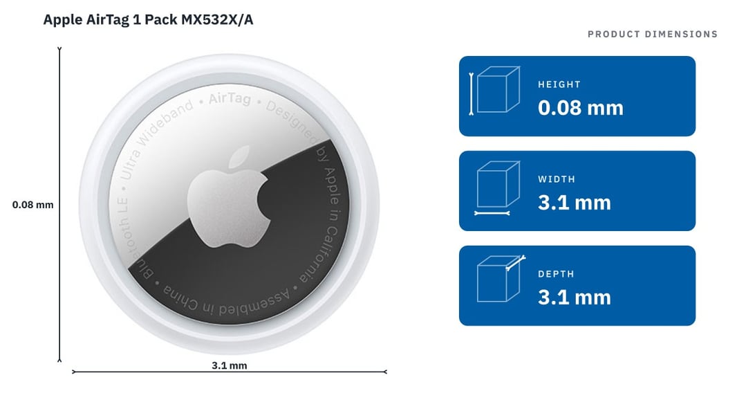 Apple AirTag 1 Pack MX532X/A