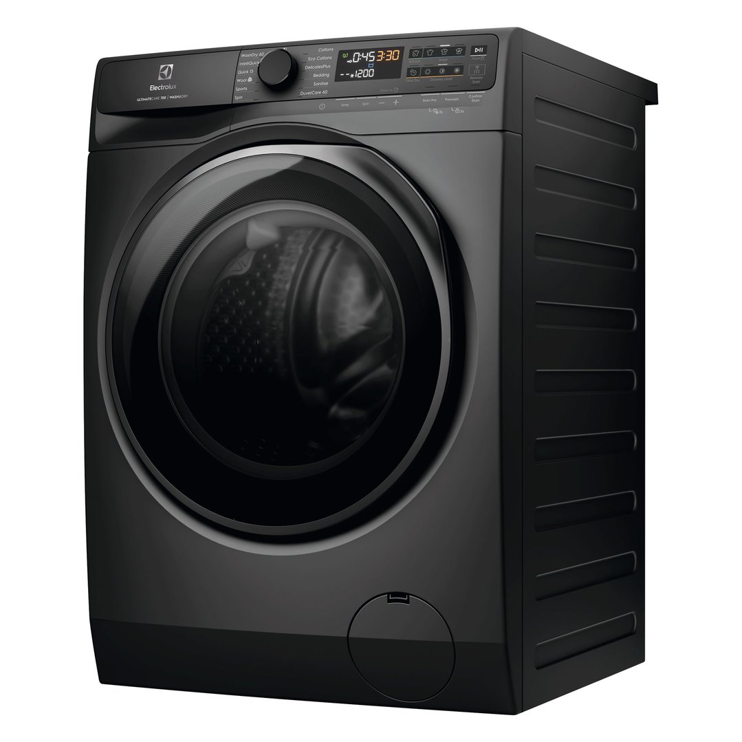 Electrolux 12kg UltimateCare 700 Front Load Washing Machine with 8kg Dryer Dark Onyx EWW1243R7SCS
